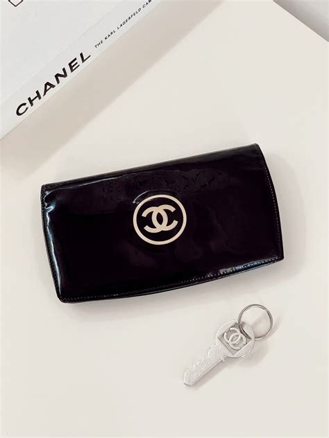 chanel patent yen wallet|chanel wallet discount code.